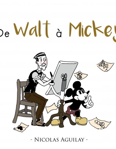 Première de couverture-Walt à Mickey