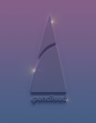 Logo-Pencilead mockup (Photoshop)