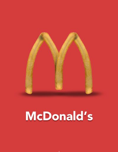 Affiche McDonald's realistic - Photoshop
